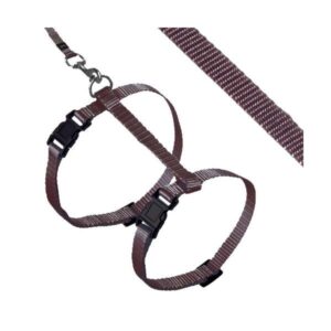 Karlie ASP Katzengeschirr mit Leine – Grau