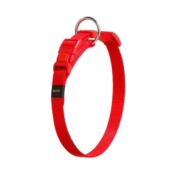 Karlie Art Sportiv Silverplus Halsband - Rot - 20 mm / 40-55 cm 64683.jpg
