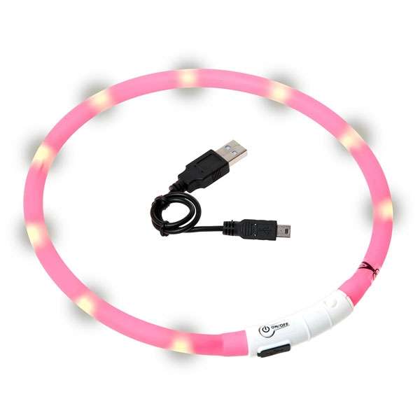 Karlie Visio Light LED-Leuchtschlauch mit USB - Pink 64907.jpg
