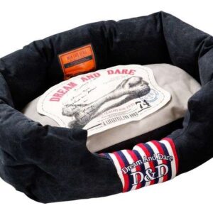 D & D Lifestyle Bett Raw Bone, 65 x 40 cm