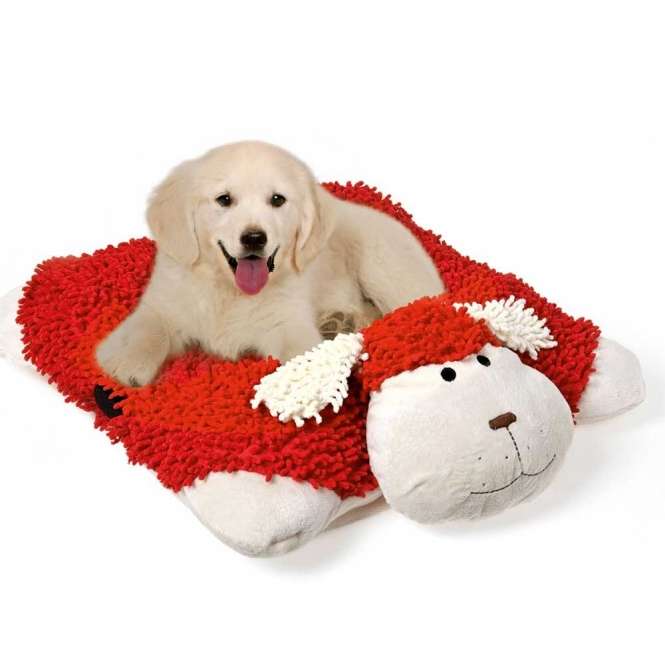 Karlie Flamingo Liegekissen DOGMAXX Sleep&Play - 40 x 40 cm - Rot/Weiß 681941.jpg