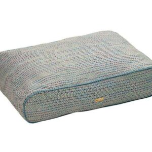Karlie COTTAGE LINE Liegekissen – Eckig, Blau – 80 x 55 cm