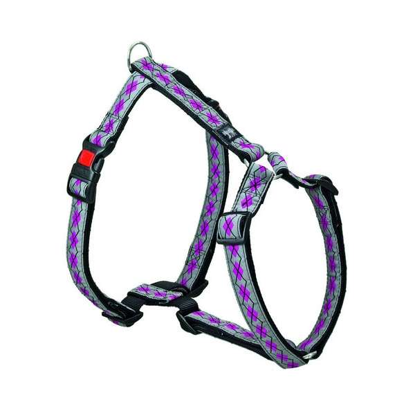Karlie Art Joy Plus Geschirr RHOMBUS - Pink - 90 - 120cm x 25mm 69592 var.jpg