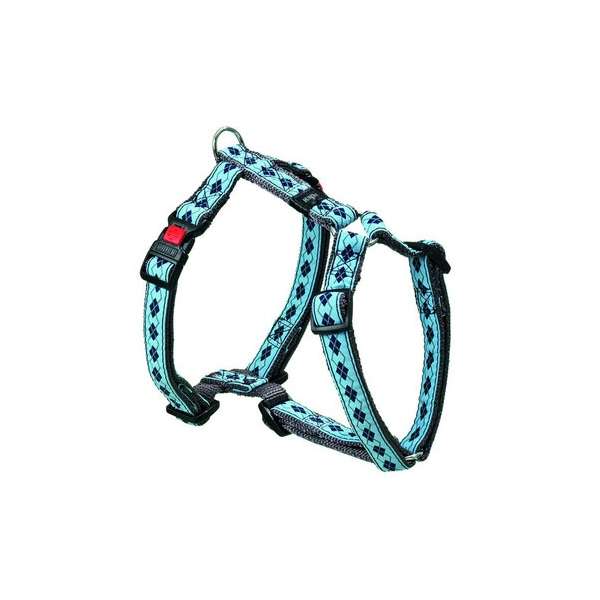 Karlie Art Joy Plus Geschirr RHOMBUS - Blau - 65 - 100cm x 25mm 69593 var.jpg