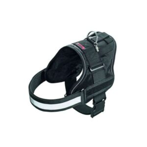 Karlie Xtreme No Limit Teflon-Geschirr – Schwarz – 38mm x 58 – 71cm