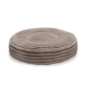 Designed by Lotte Hundebett Reza – rund, beige – 80 x 20 cm