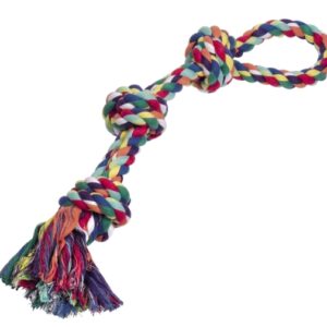 Nobby Rope Toy doppelt – 3 Knoten