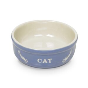 Nobby Keramikschale Cat – hellblau