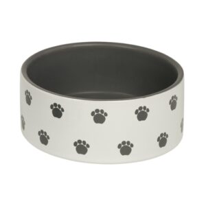 Nobby Keramiknapf Pata – creme/grau – 550 ml / Ø15,0 x 6,0 cm