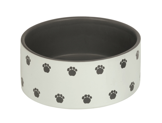 Nobby Keramiknapf Pata - creme/grau - 1100 ml / Ø18,0 x 7,0 cm 73612 1.jpg