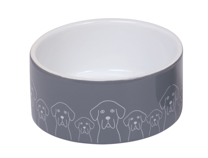 Nobby Keramiknapf Dogs - 1100 ml 82329.jpg