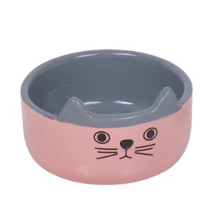Nobby Keramiknapf Cat Face – rosa