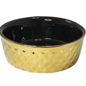 Nobby Keramiknapf Gold – 500 ml / Ø 15 x 6 cm