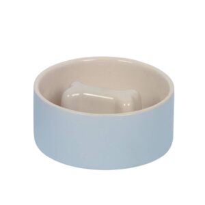 Nobby Anti-Schling-Napf Bone – 1000ml / Ø 18 x 7 cm