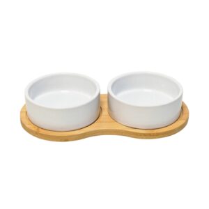 Nobby Napfset Bambasso – 2x 250ml / 28,5 x 15 x 5,5 cm