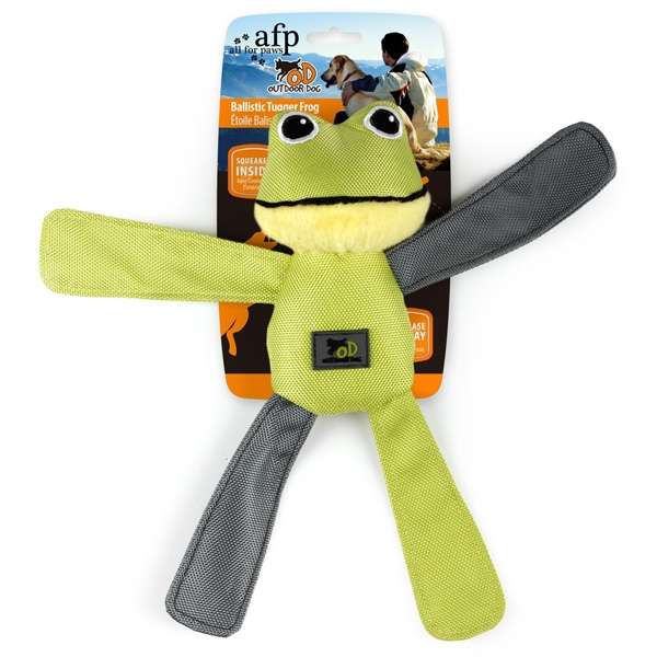 All for Paws Outdoor Dog Ballistic Tugger Frog 8349 pega 1.jpg