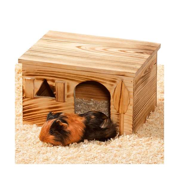 Karlie Nagerhaus Loft aus geflammtem Holz - 26 x 19,5 x 15 cm 84638.jpg
