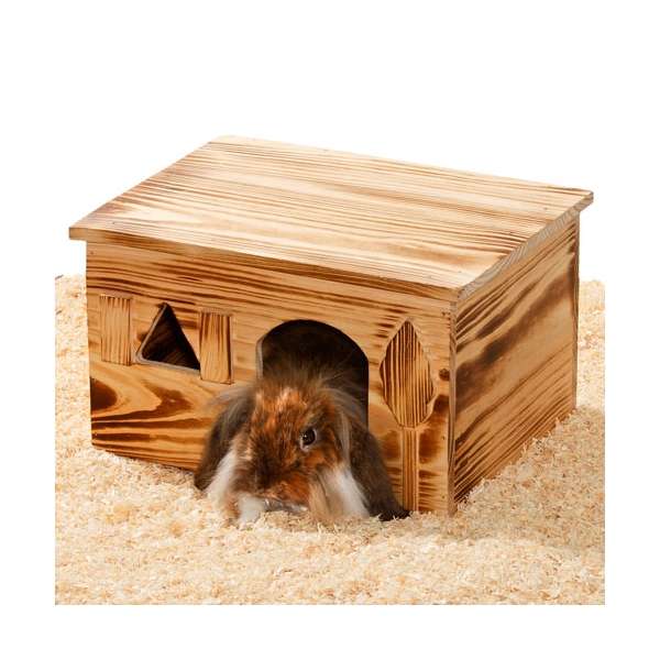 Karlie Nagerhaus Loft aus geflammtem Holz - 31,5 x 24 x 18 cm 84639.jpg