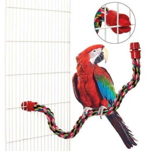 Karlie Biegsame Baumwollsitzstange BIRD BAR – 66 cm