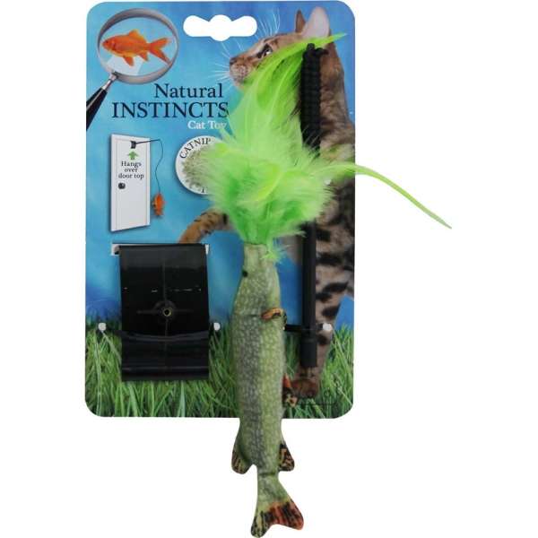 All for Paws Natural Instincts Türhänger Fisch mit Feder afp 2020.jpg