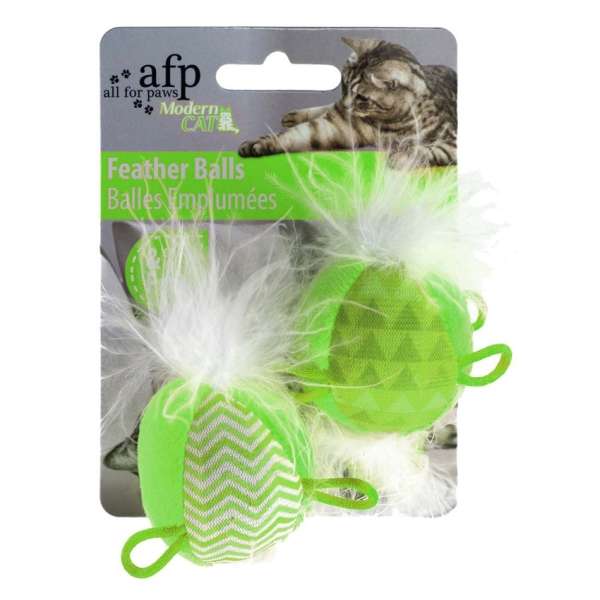 All for Paws Modern Cat Feather Ball afp 2155 g.jpg