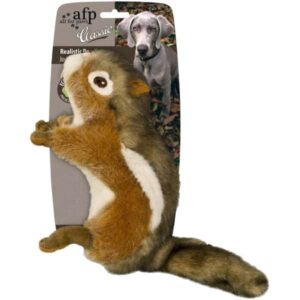 All for Paws Streifenhörnchen mit Squeeker – Large