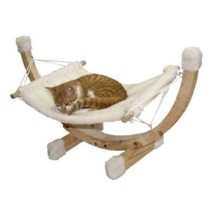 Kerbl Katzenhängematte SIESTA – weiß
