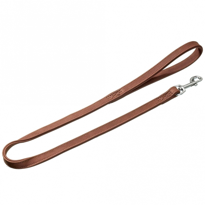 Karlie Buffalo Leine genäht - Braun, 110cm, 10mm buffaloleinebraun.jpg