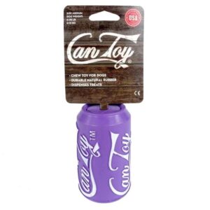 Can Toy Medium aus Naturkautschuk – made in USA – Lila