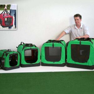 Pet-Star Transporthütte CARRY BOX, 50 cm – Grün
