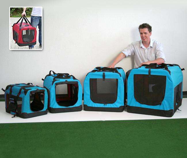 Pet-Star Transporthütte CARRY BOX, 50 cm - Hellblau carrybox main hblau z1 1.jpg
