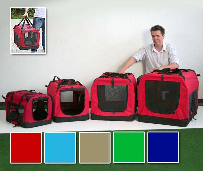 Pet-Star Transporthütte CARRY BOX, 50 cm - Rot carrybox main rot z1 1.jpg