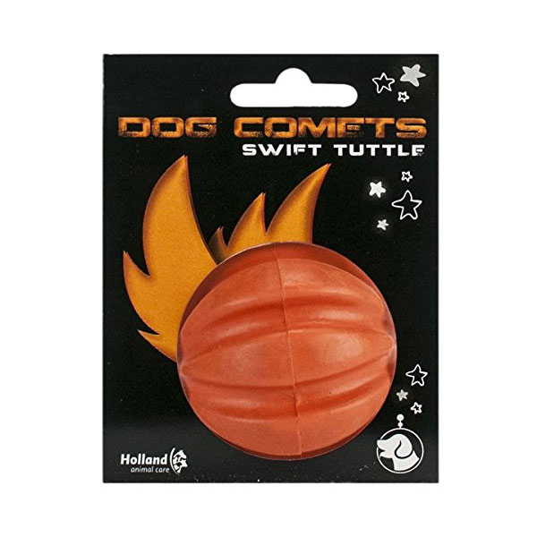 Dog Comets Ball - Swift Tuttle Orange come002 hac 2n1 1.jpg