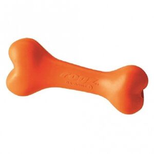 ROGZ DA BONE Knochen, 21 cm – befüllbar – orange