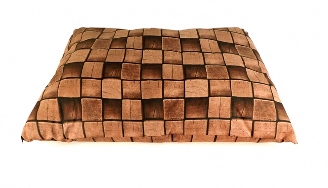 CARBONE Hundekissen Sacco, 70 x 100 cm - Karo-braun dscn0236 ok.jpg