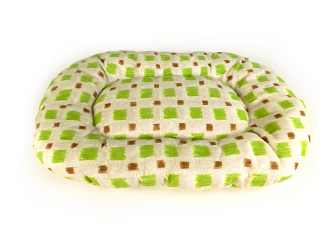 CARBONE Hundekissen Floconne, 90 x 60 cm - Quadrate-grün dscn0242 ok2.jpg