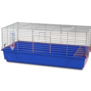 Pet-Star Kleintierkäfig ELVIS, 100 cm – Blau