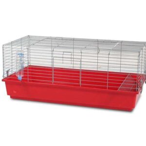 Pet-Star Kleintierkäfig ELVIS, 100 cm – Rot
