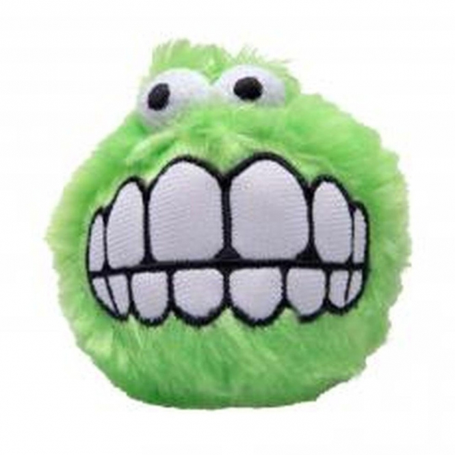 ROGZ FLUFFY GRINZ Hundeball, 4,9 cm - grün fluffygrinz gruen.jpg