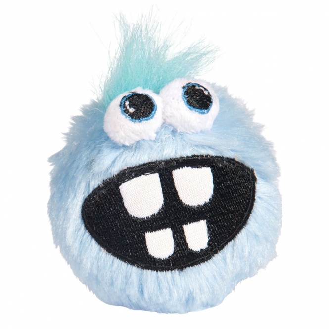 ROGZ FLUFFY GRINZ Welpenball, 6,4 cm – hellblau