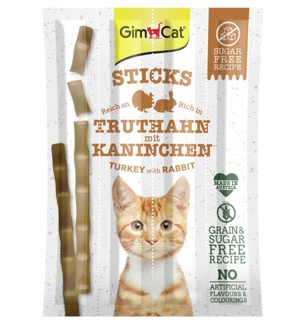 GimCat Sticks Truthahn & Kaninchen - 4 Stück gimcat sticks truthahn kan.jpg