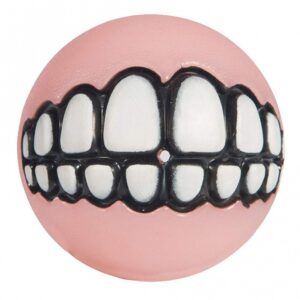 ROGZ GRINZ Welpenball, rosa – 4,9 cm