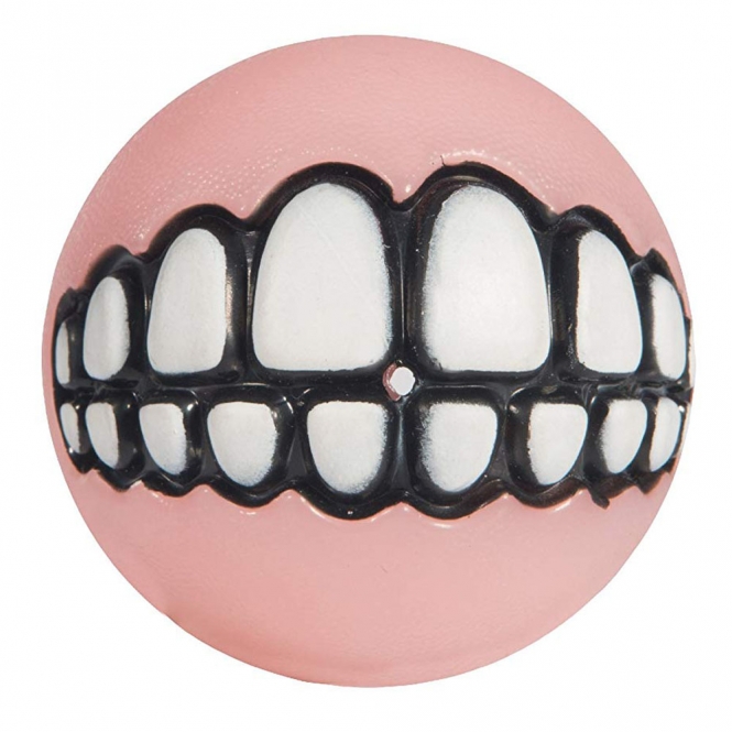 ROGZ GRINZ Welpenball, rosa - 4,9 cm grinzball1.jpg
