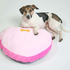 Pet-Star Bett/Kissen SWEETHEART, 65 cm, Pink