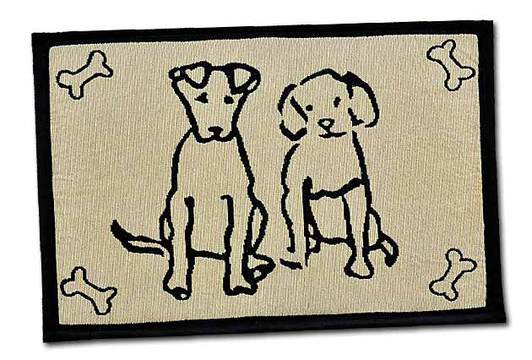 Napfmatte Hundefreunde - 48 x 31 cm hundefreunde.jpg
