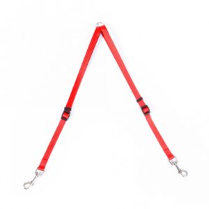 Duvoplus Nylon-Kupplungsstück für Hundeleine – Rot