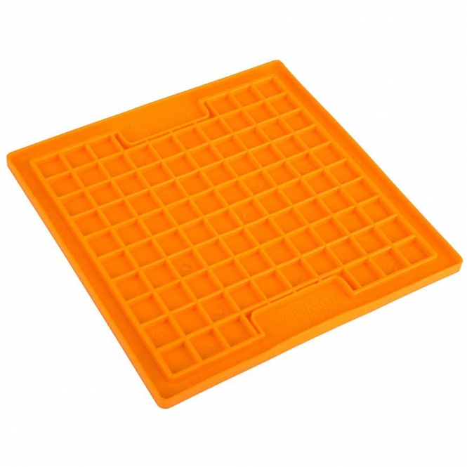 LickiMat Playdate Original - orange lickymat playdate orange.jpg