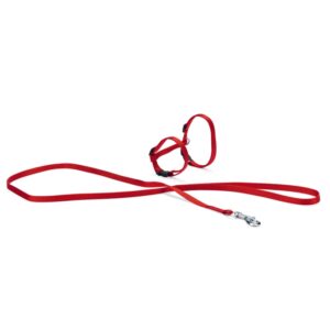 Karlie ASP Katzengeschirr mit Leine – Rot
