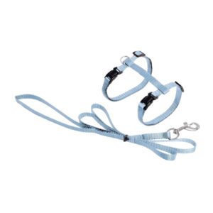 Karlie ASP Katzengeschirr mit Leine – Hellblau