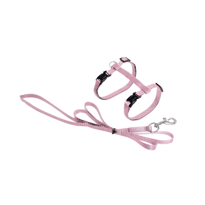 Karlie ASP Katzengeschirr mit Leine - Rosa low jpg 1031209.jpg